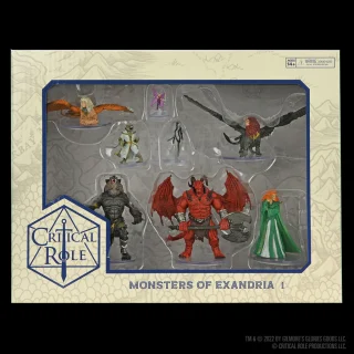Critical Role Monsters of Exandria - set 1