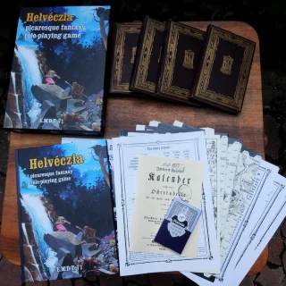 Helvéczia Picaresque Fantasy RPG (boxed edition)