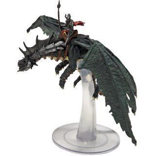 Dragonlance - Shadow of the Dragon Queen - Young Black Dragon & Black Dragon Rider