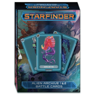 Starfinder RPG Alien Archive 1 And 2 Battle Card