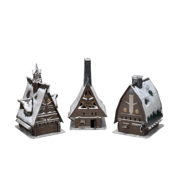 en Towns Papercraft Set - Icewind Dale - D&D Icons of the Realms Miniatures
