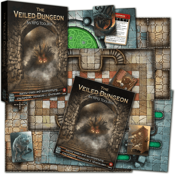 The Veiled Dungeon an RPG Toolbox