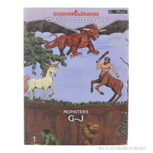 G-J Classic Collection Monsters d&d Boxed Set