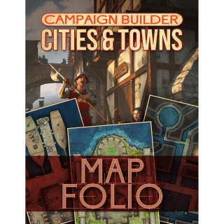 Campaign Builder Cities & Towns Map Folio - Kobold Press