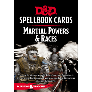 Spellbook Cards - Martial Powers & Races