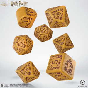 Harry Potter - Gryffindor Modern Dice Set - Gold