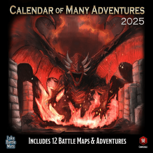 Calendar of Many Adventures (2025)
