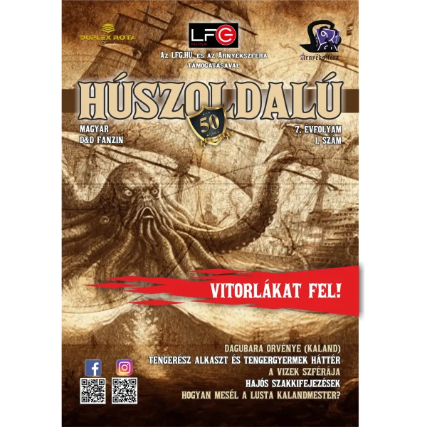 Vitorlákat fel! - Húszoldalú a magyar D&D fanzin 7. évfolyam 1. szám