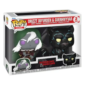 Drizzt & Guenhwyvar 2-Pack 9 cm Dungeons & Dragons POP! Movies Vinyl Figures 2 Drizzt & Guenhwyvar 2-Pack 9 cm Dungeons & Dragons POP! Movies Vinyl Figures