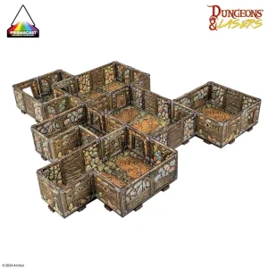 Abandoned Mines (Pre-Painted) - Dungeons & Lasers PrismaCast