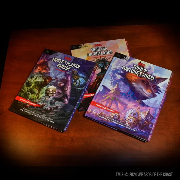 D&D Book Tabs Planescape Adventures in the Multiverse