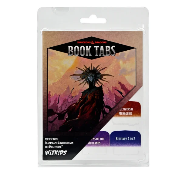 D&D Book Tabs Planescape Adventures in the Multiverse