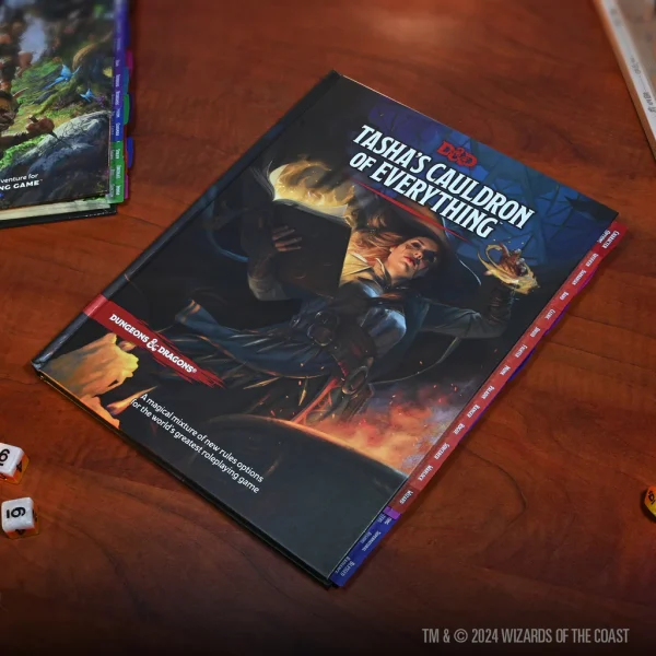 D&D Book Tabs Tasha's Cauldron of Everything