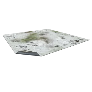 Winter Snowscape Gaming Mat 3x3 Winter Snowscape Gaming Mat 3x3