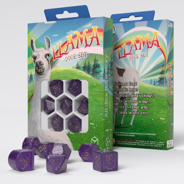 Llama Dice Set Zippy