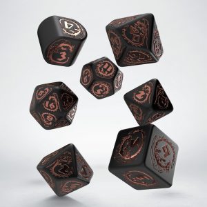 Dragons Modern Dice Set: Obsidian Dragons Modern Dice Set: Obsidian