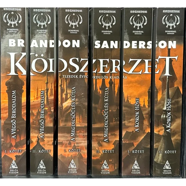 Ködszerzet 1. – A Végső Birodalom – I-II. kötet (Tizedik évfordulós kiadás) (1) Ködszerzet 1. – A Végső Birodalom – I-II. kötet (Tizedik évfordulós kiadás)