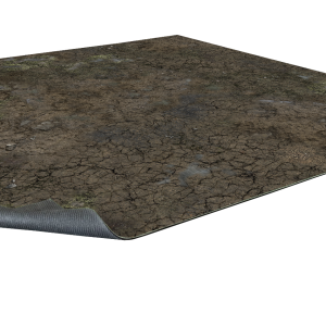Muddy Streets Gaming Mat 2x2 - Grid - Battle Systems