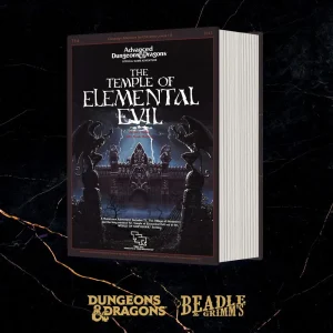The Temple of Elemental Evil (7) - Dungeons & Dragons Classic Module Dice Set