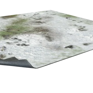 Winter Snowscape Gaming Mat 2x2 - Battle Systems