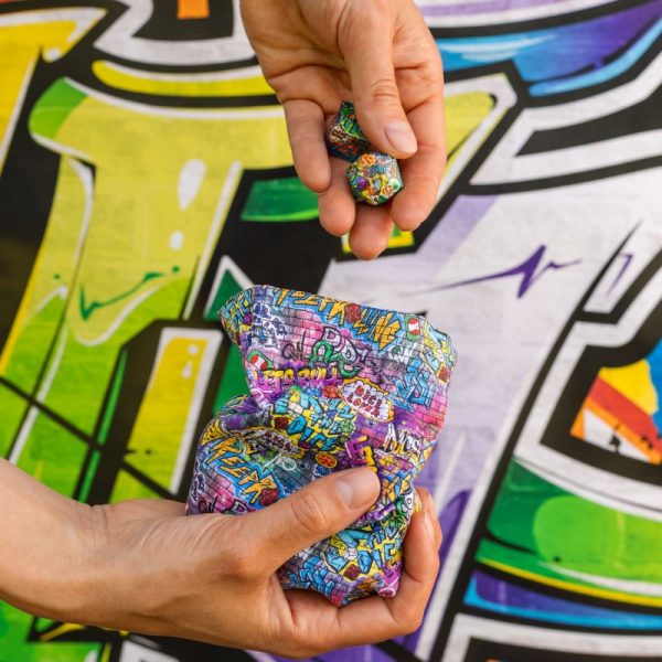 Graffiti Full Art Dice Pouch