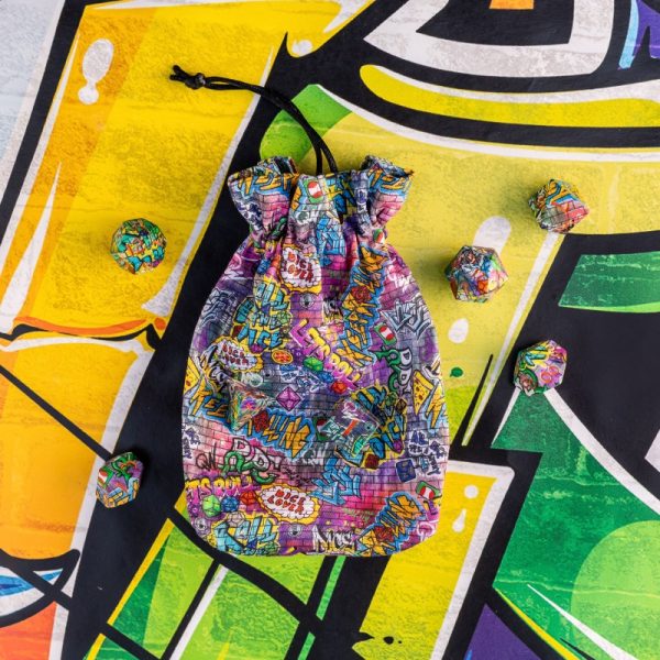 Graffiti Full Art Dice Pouch