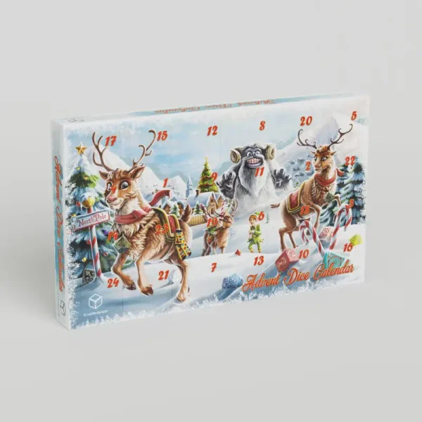 Advent Dice Calendar 2022 - Adventi naptár dobókocka meglepetésekkel Advent Dice Calendar 2022 - Adventi naptár dobókocka meglepetésekkel