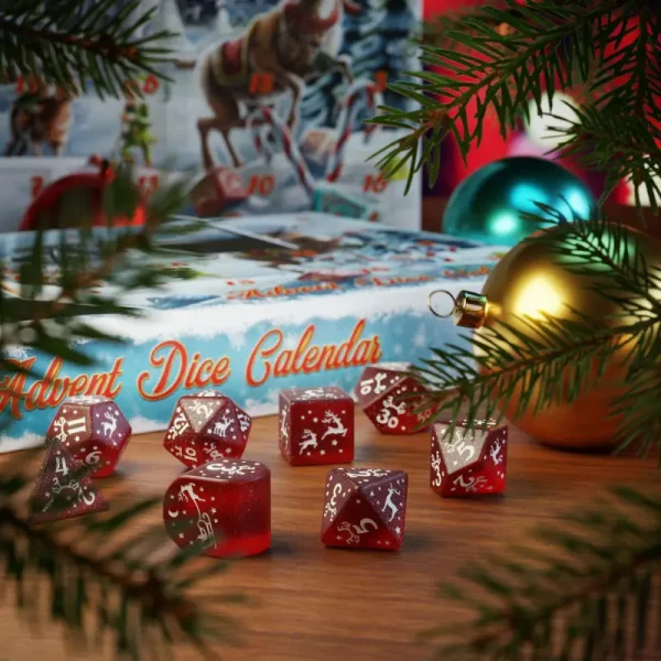 Advent Dice Calendar 2022 - Adventi naptár dobókocka meglepetésekkel Advent Dice Calendar 2022 - Adventi naptár dobókocka meglepetésekkel