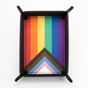FanRoll Pride Dice Tray – Rainbow Flag FanRoll Pride Dice Tray – Rainbow Flag