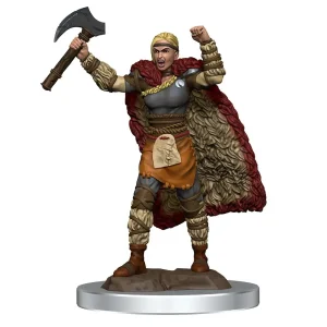 Human Barbarian Female - D&D Icons of the Realms Premium Miniatures
