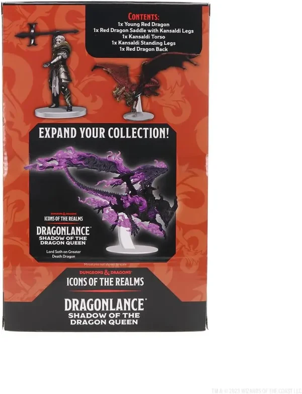 Kansaldi on Red Dragon - Dragonlance (Set 25) - D&D Icons of the Realms