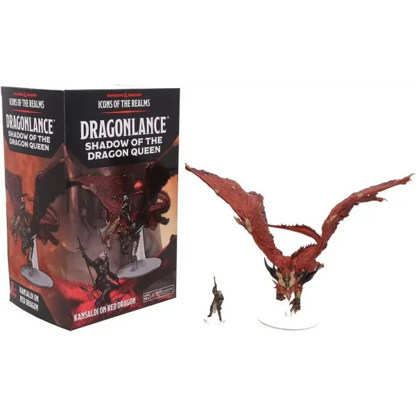 Kansaldi on Red Dragon - Dragonlance (Set 25) - D&D Icons of the Realms