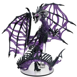 Black Dracolich (30 cm) - D&D Icons of the Realms