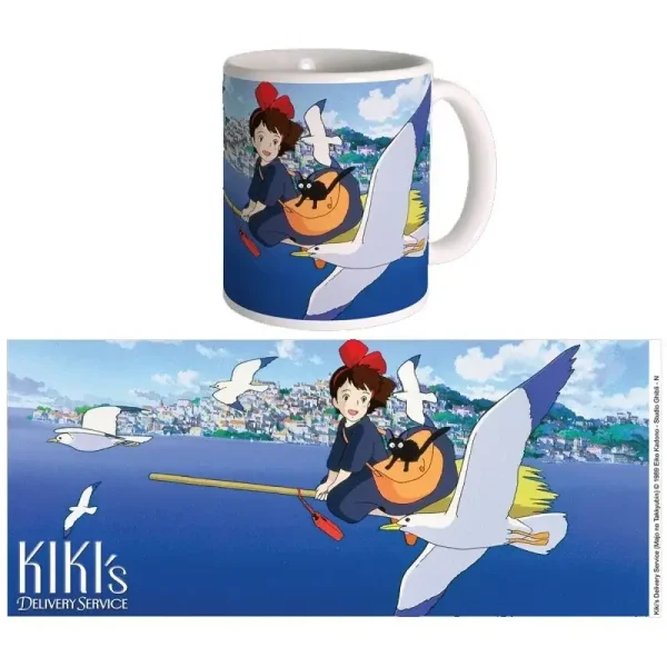 Kiki - Kiki's Delivery Service 340 ml bögre - Mug Ghibli 04 Kiki - Kiki's Delivery Service 340 ml bögre - Mug Ghibli 04