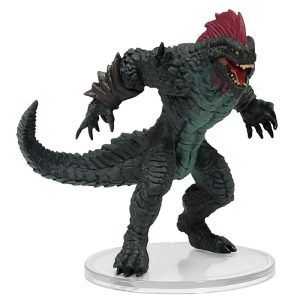Lizardfolk Render (Black) - Ghost Light