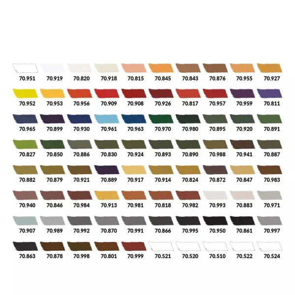Vallejo Model Color Combination Case (80 colors, 18 ml) Vallejo Model Color Combination Case (80 colors, 18 ml)