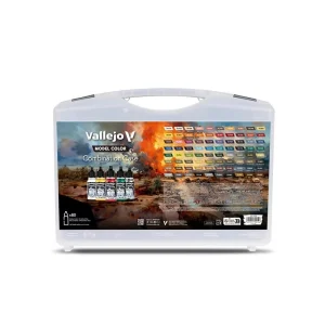 Vallejo Model Color Combination Case (80 colors, 18 ml)