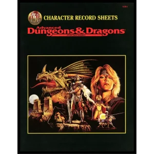 Advanced Dungeons & Dragons – Character Record Sheets