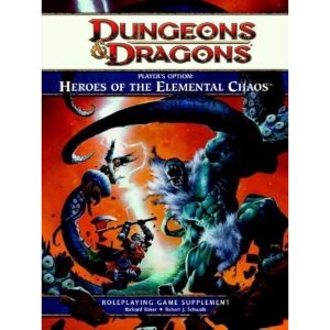 Dungeons & Dragons – Player’s Option: Heroes of the Elemental Chaos (4th Edition)