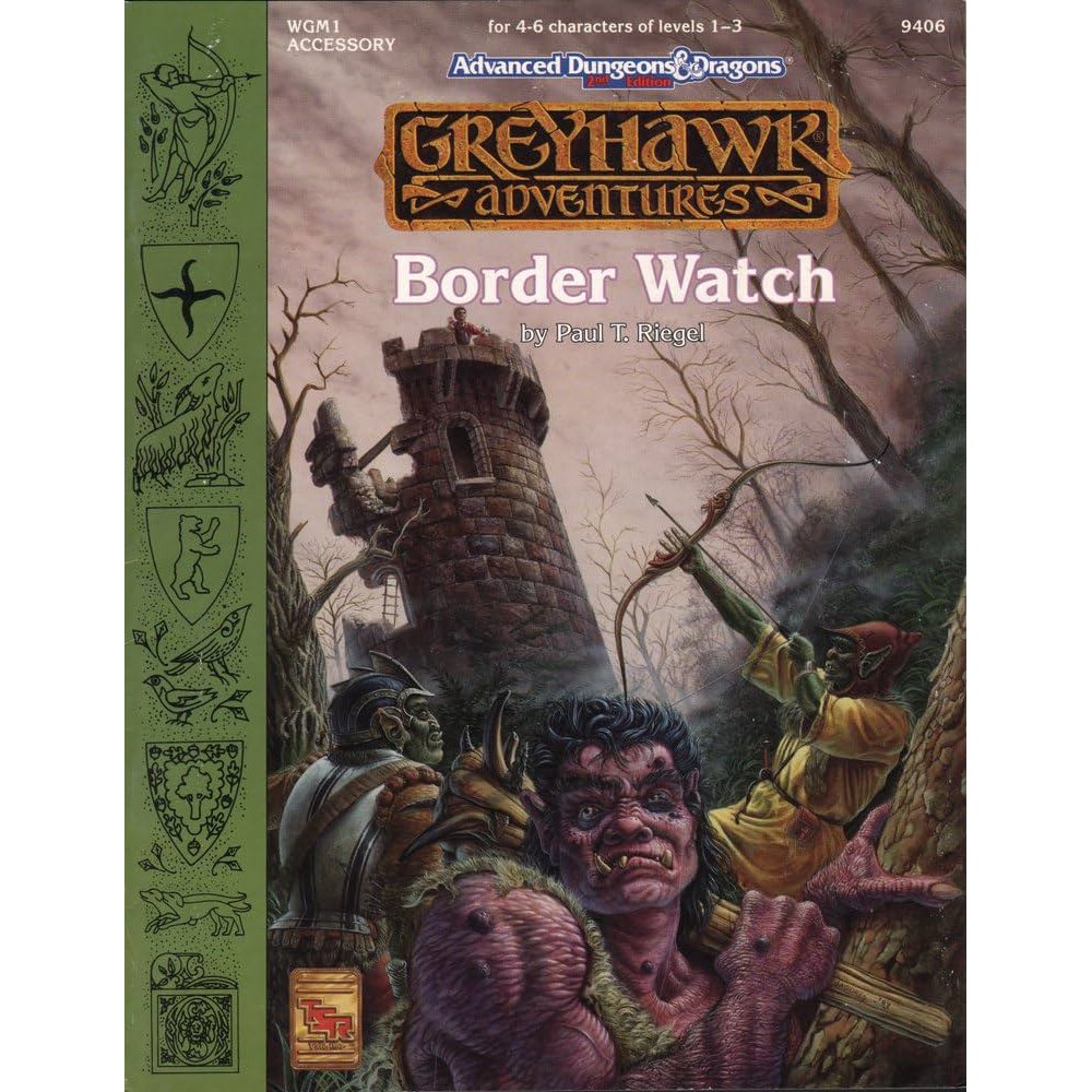 Advanced Dungeons & Dragons – Greyhawk Adventures: Border Watch
