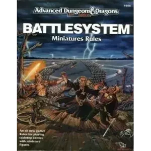 Advanced Dungeons & Dragons 2nd Edition – BATTLESYSTEM™ Miniatures Rules