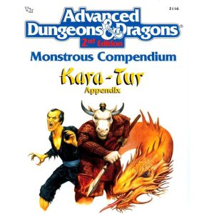 Advanced Dungeons & Dragons – Monstrous Compendium Kara-Tur Appendix