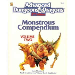 Advanced Dungeons & Dragons – Monstrous Compendium Volume Two