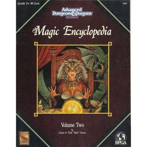Advanced Dungeons & Dragons – The Magic Encyclopedia, Volume Two