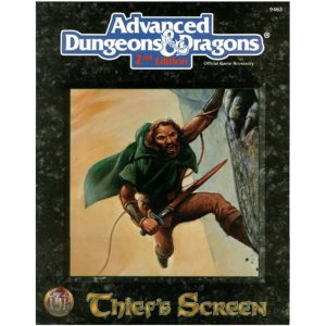Advanced Dungeons & Dragons – Thief’s Screen