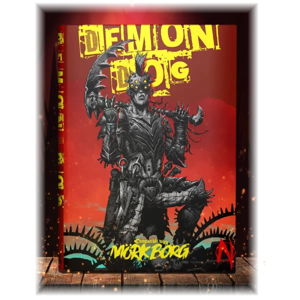 Demon Dog (MÖRK BORG kompatibilis)