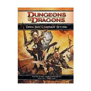 Dungeons & Dragons – Dark Sun Campaign Setting (4th Edition)