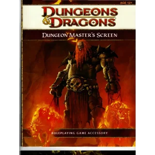 Dungeons & Dragons – Dungeon Master's Screen 4e