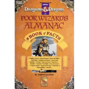 Dungeons & Dragons – Poor Wizard’s Almanac & Book of Facts