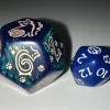 Jumbo Cats Dice Set Merlin